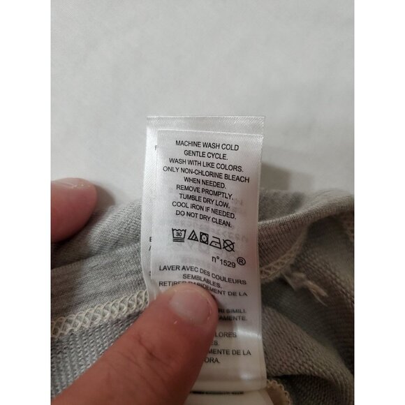 Lauren Ralph Lauren Womens Cowl Neck Size Medium Active Color Block Sweatshirt - Picture 7 of 9